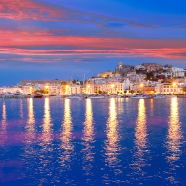 Ibiza at night 